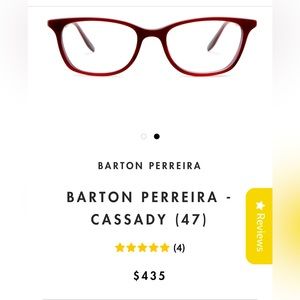 Barton Perreira Cassady frames excellent $100